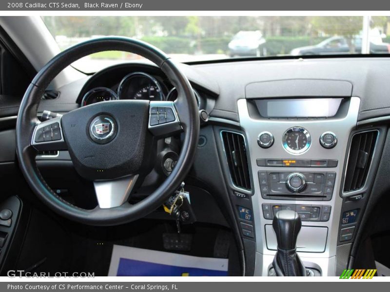 Black Raven / Ebony 2008 Cadillac CTS Sedan