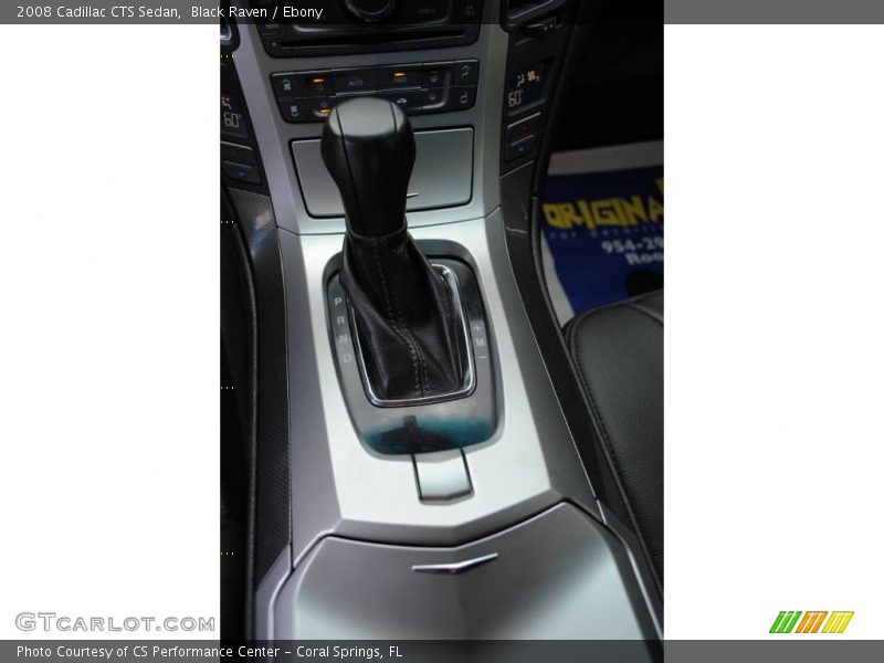 Black Raven / Ebony 2008 Cadillac CTS Sedan