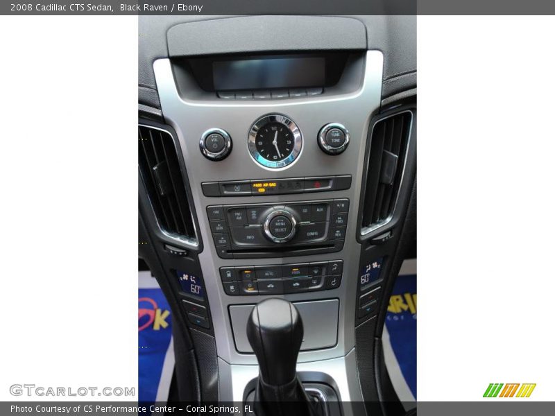Black Raven / Ebony 2008 Cadillac CTS Sedan