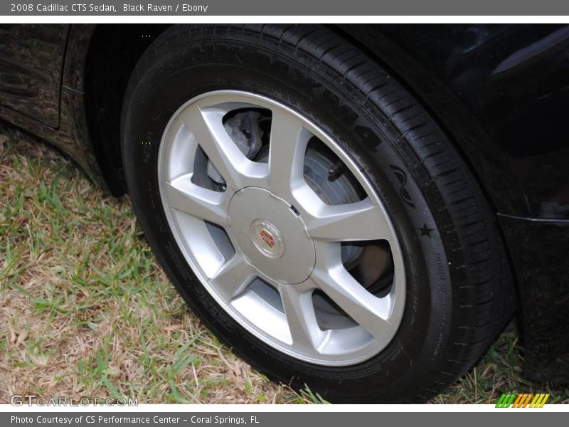 Black Raven / Ebony 2008 Cadillac CTS Sedan