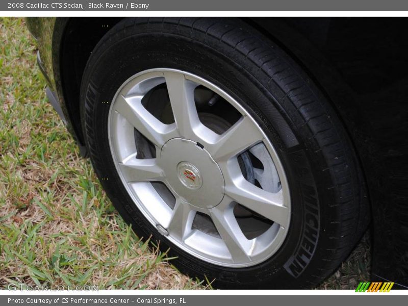 Black Raven / Ebony 2008 Cadillac CTS Sedan