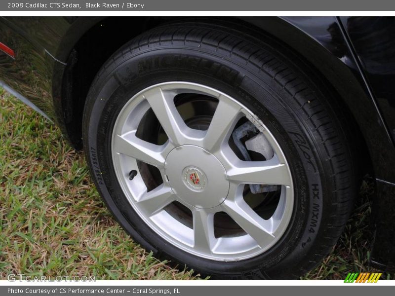 Black Raven / Ebony 2008 Cadillac CTS Sedan