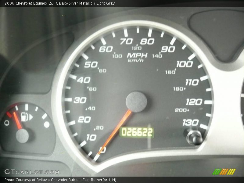 Galaxy Silver Metallic / Light Gray 2006 Chevrolet Equinox LS