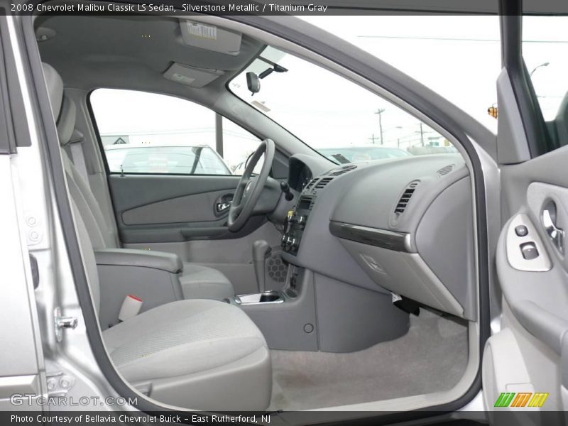 Silverstone Metallic / Titanium Gray 2008 Chevrolet Malibu Classic LS Sedan