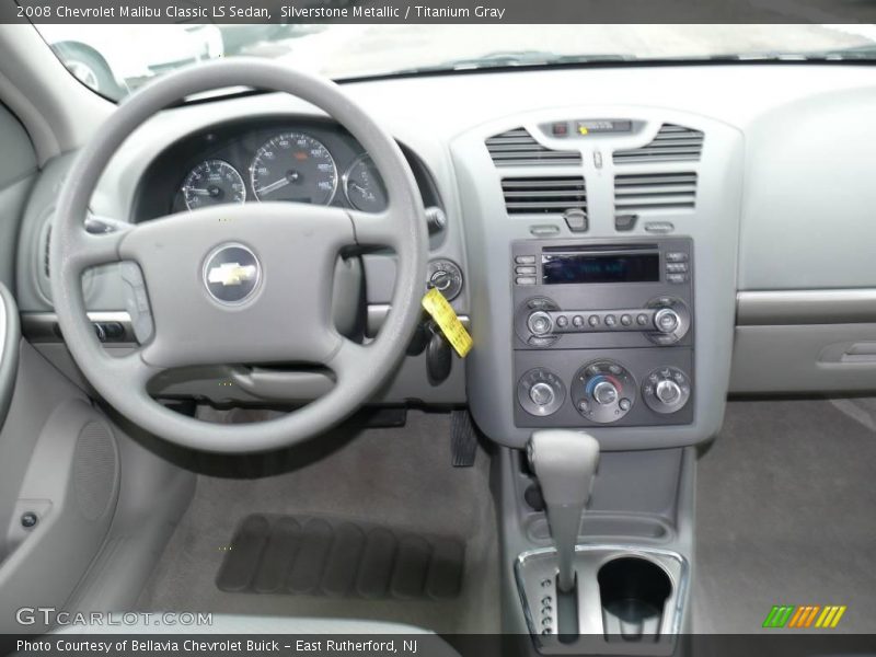 Silverstone Metallic / Titanium Gray 2008 Chevrolet Malibu Classic LS Sedan