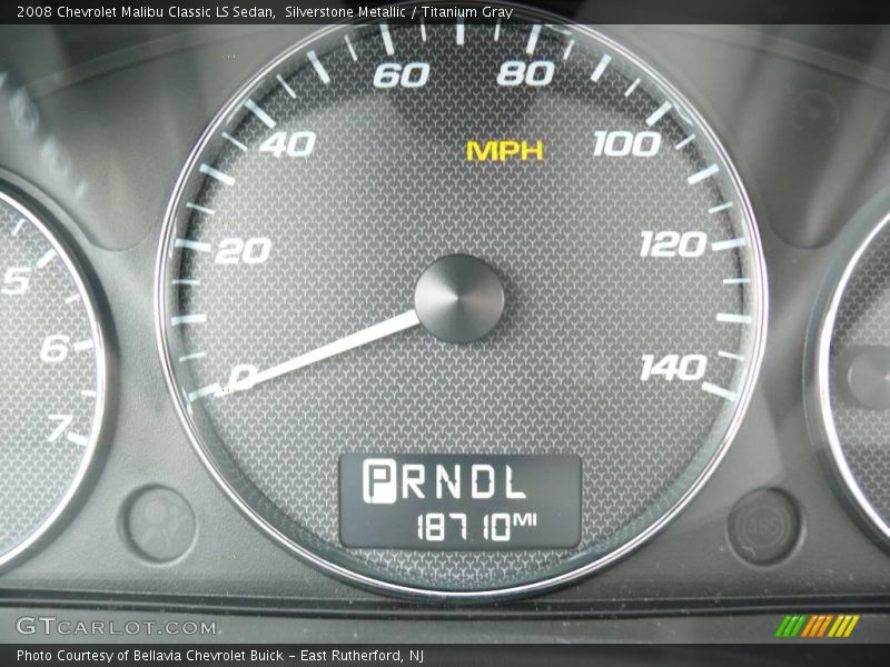 Silverstone Metallic / Titanium Gray 2008 Chevrolet Malibu Classic LS Sedan