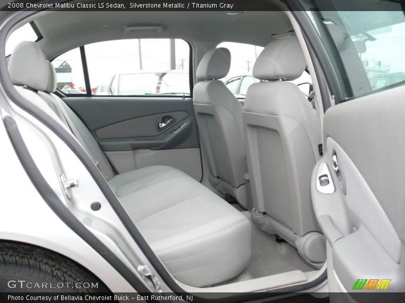 Silverstone Metallic / Titanium Gray 2008 Chevrolet Malibu Classic LS Sedan