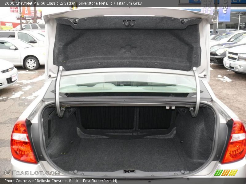 Silverstone Metallic / Titanium Gray 2008 Chevrolet Malibu Classic LS Sedan