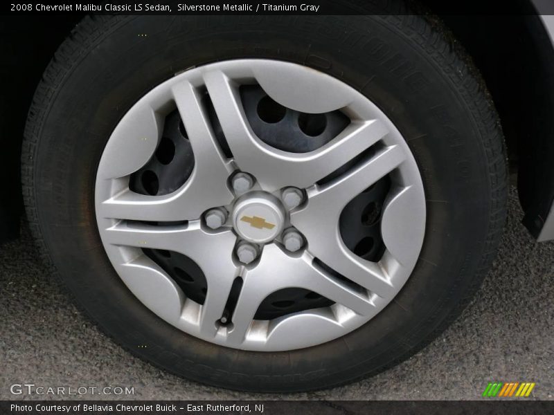 Silverstone Metallic / Titanium Gray 2008 Chevrolet Malibu Classic LS Sedan