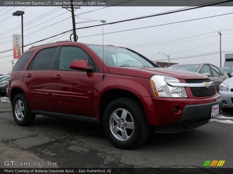 Salsa Red Metallic / Light Gray 2006 Chevrolet Equinox LT