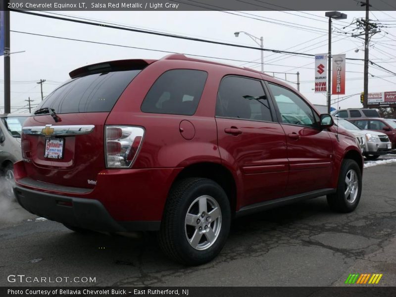 Salsa Red Metallic / Light Gray 2006 Chevrolet Equinox LT