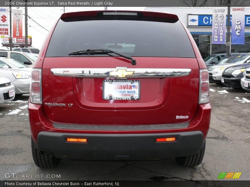 Salsa Red Metallic / Light Gray 2006 Chevrolet Equinox LT