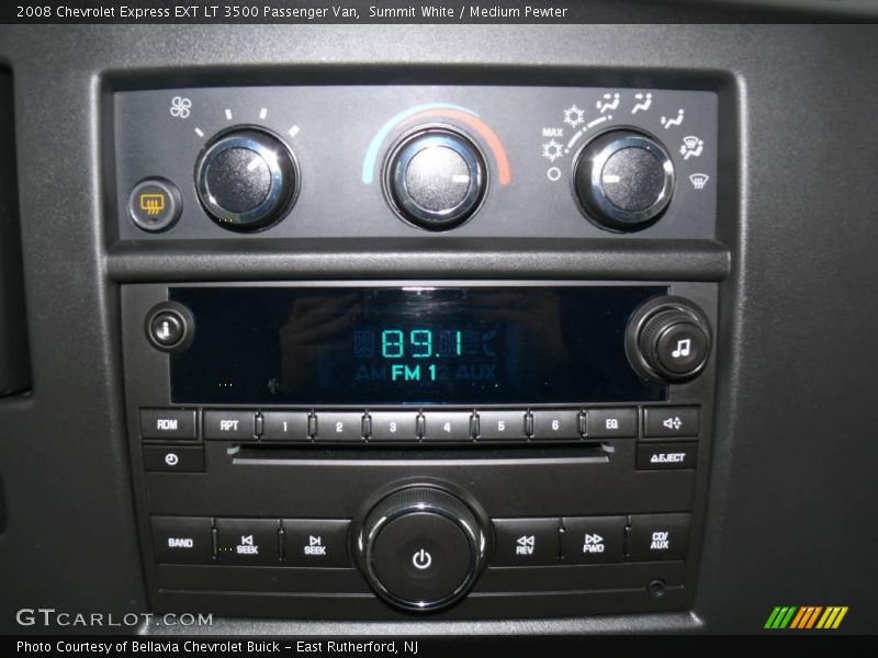 Summit White / Medium Pewter 2008 Chevrolet Express EXT LT 3500 Passenger Van