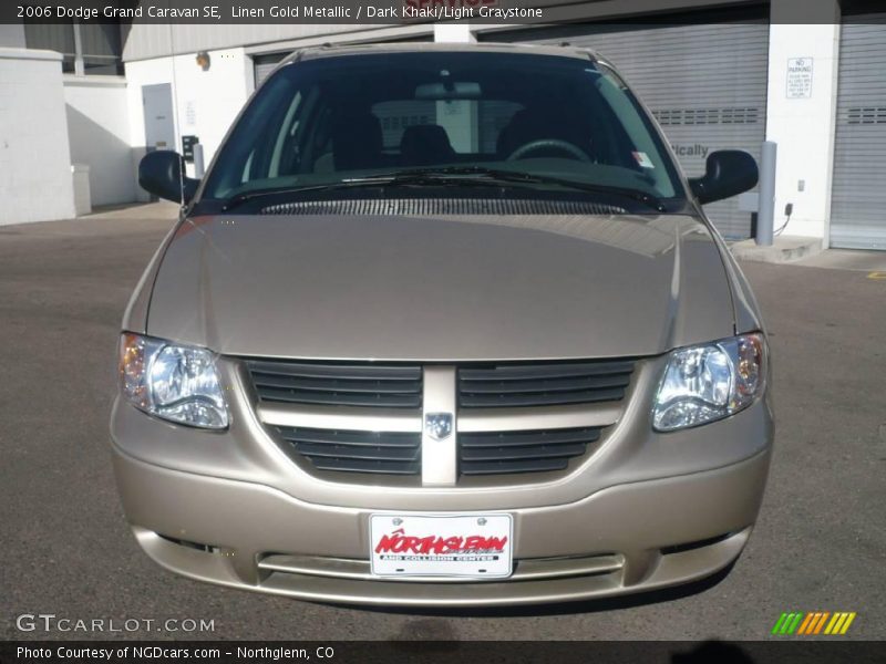 Linen Gold Metallic / Dark Khaki/Light Graystone 2006 Dodge Grand Caravan SE