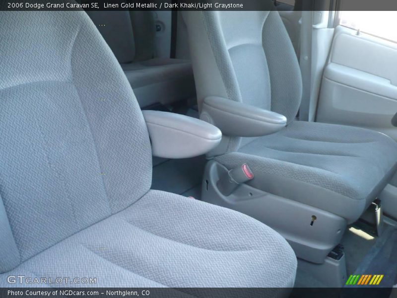 Linen Gold Metallic / Dark Khaki/Light Graystone 2006 Dodge Grand Caravan SE
