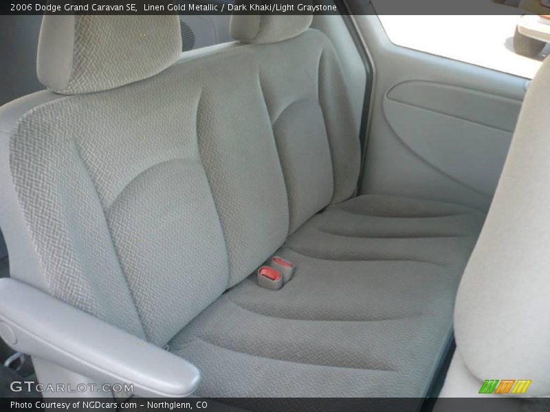 Linen Gold Metallic / Dark Khaki/Light Graystone 2006 Dodge Grand Caravan SE