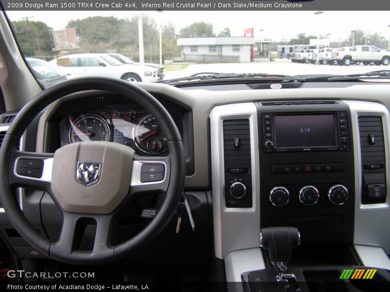 Inferno Red Crystal Pearl / Dark Slate/Medium Graystone 2009 Dodge Ram 1500 TRX4 Crew Cab 4x4