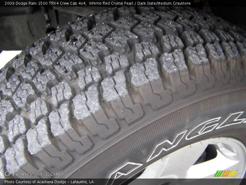 Inferno Red Crystal Pearl / Dark Slate/Medium Graystone 2009 Dodge Ram 1500 TRX4 Crew Cab 4x4