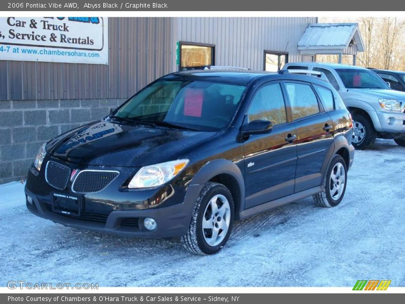 Abyss Black / Graphite Black 2006 Pontiac Vibe AWD