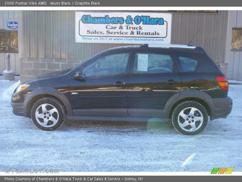 Abyss Black / Graphite Black 2006 Pontiac Vibe AWD