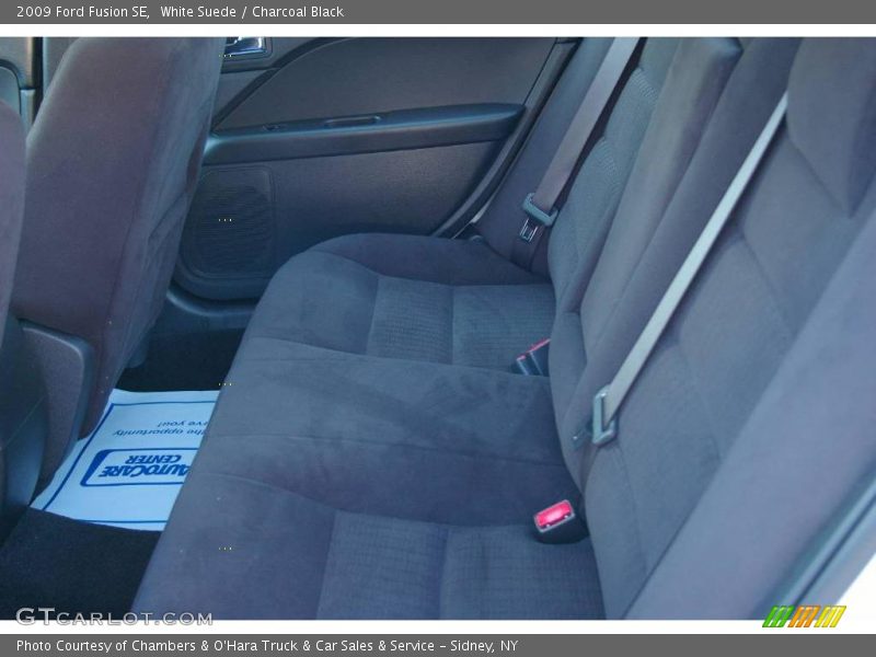 White Suede / Charcoal Black 2009 Ford Fusion SE