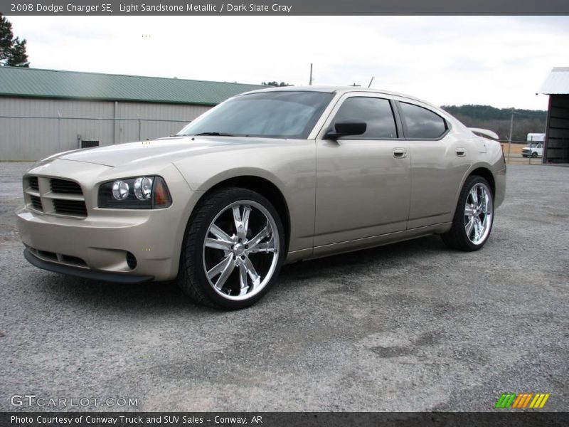 Light Sandstone Metallic / Dark Slate Gray 2008 Dodge Charger SE