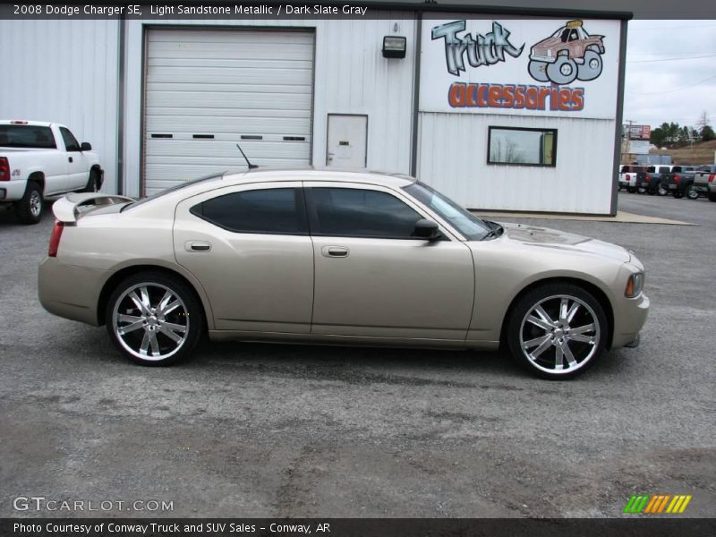 Light Sandstone Metallic / Dark Slate Gray 2008 Dodge Charger SE