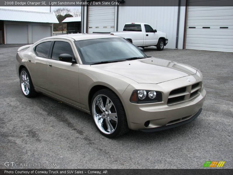 Light Sandstone Metallic / Dark Slate Gray 2008 Dodge Charger SE