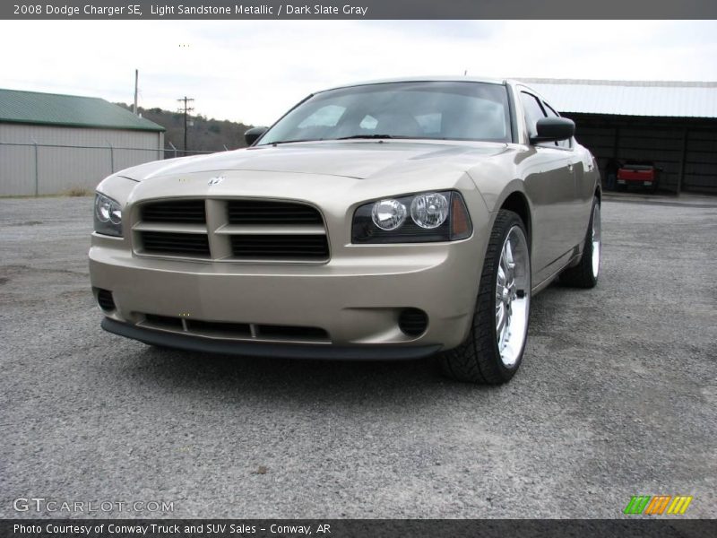 Light Sandstone Metallic / Dark Slate Gray 2008 Dodge Charger SE