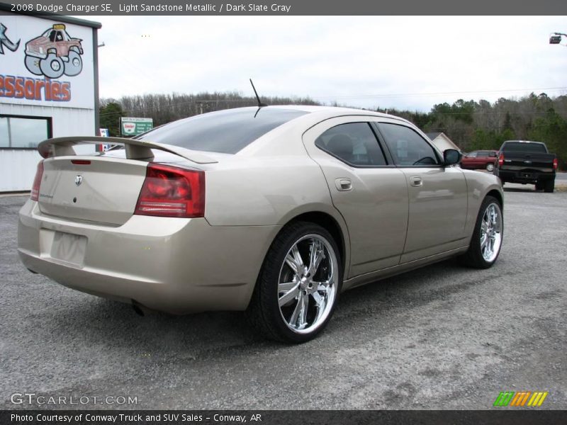 Light Sandstone Metallic / Dark Slate Gray 2008 Dodge Charger SE