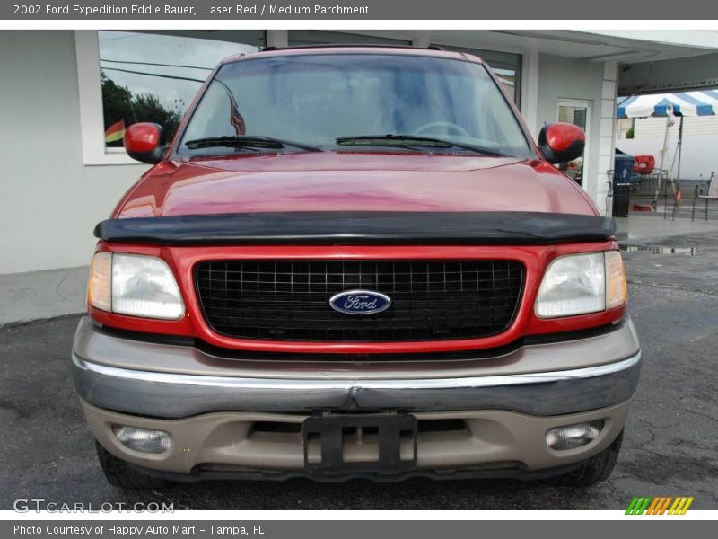 Laser Red / Medium Parchment 2002 Ford Expedition Eddie Bauer