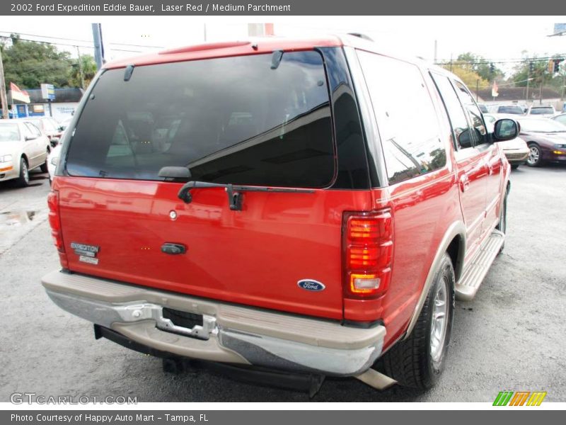 Laser Red / Medium Parchment 2002 Ford Expedition Eddie Bauer