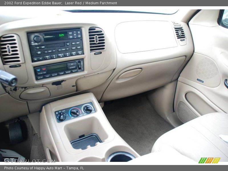 Laser Red / Medium Parchment 2002 Ford Expedition Eddie Bauer