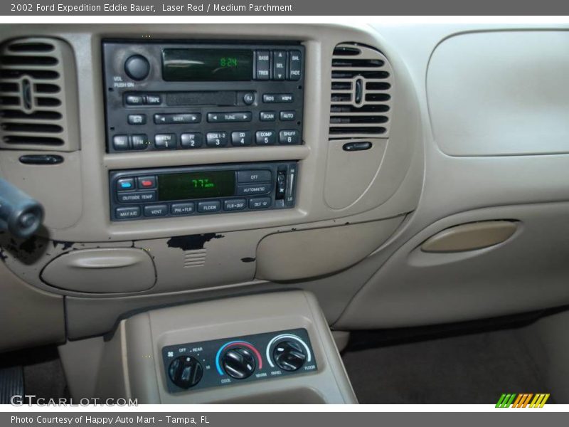 Laser Red / Medium Parchment 2002 Ford Expedition Eddie Bauer