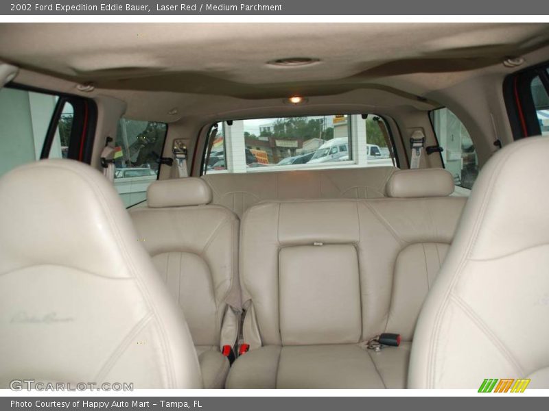 Laser Red / Medium Parchment 2002 Ford Expedition Eddie Bauer