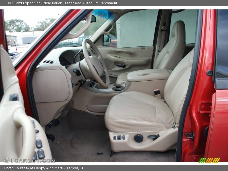 Laser Red / Medium Parchment 2002 Ford Expedition Eddie Bauer