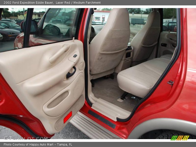 Laser Red / Medium Parchment 2002 Ford Expedition Eddie Bauer