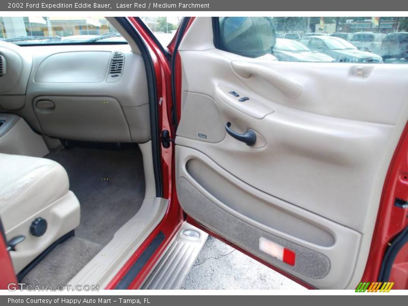 Laser Red / Medium Parchment 2002 Ford Expedition Eddie Bauer