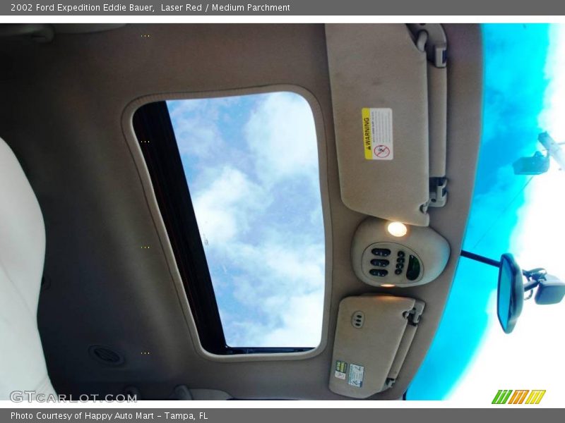 Laser Red / Medium Parchment 2002 Ford Expedition Eddie Bauer