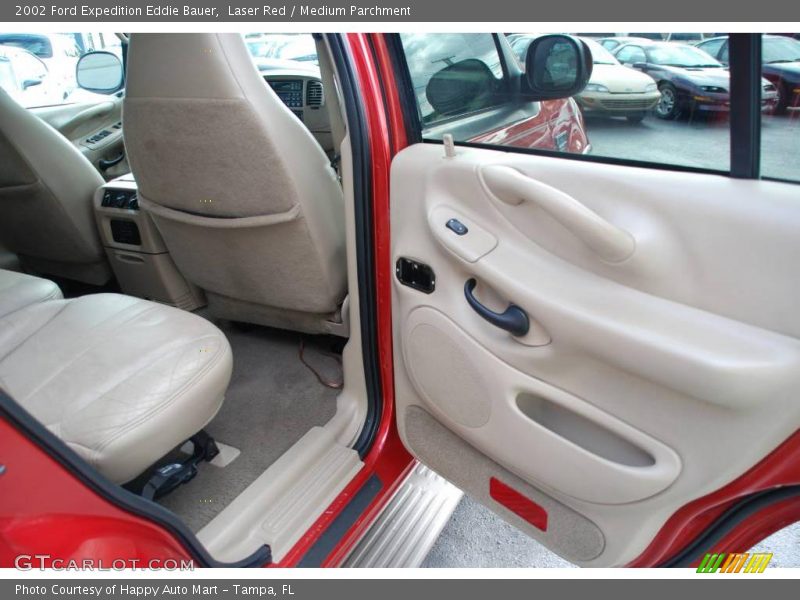Laser Red / Medium Parchment 2002 Ford Expedition Eddie Bauer