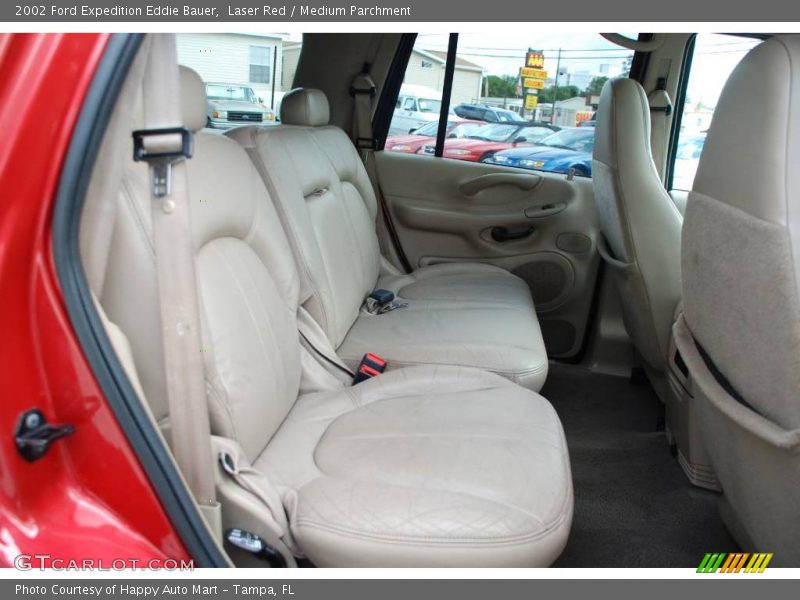Laser Red / Medium Parchment 2002 Ford Expedition Eddie Bauer