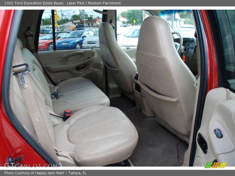 Laser Red / Medium Parchment 2002 Ford Expedition Eddie Bauer