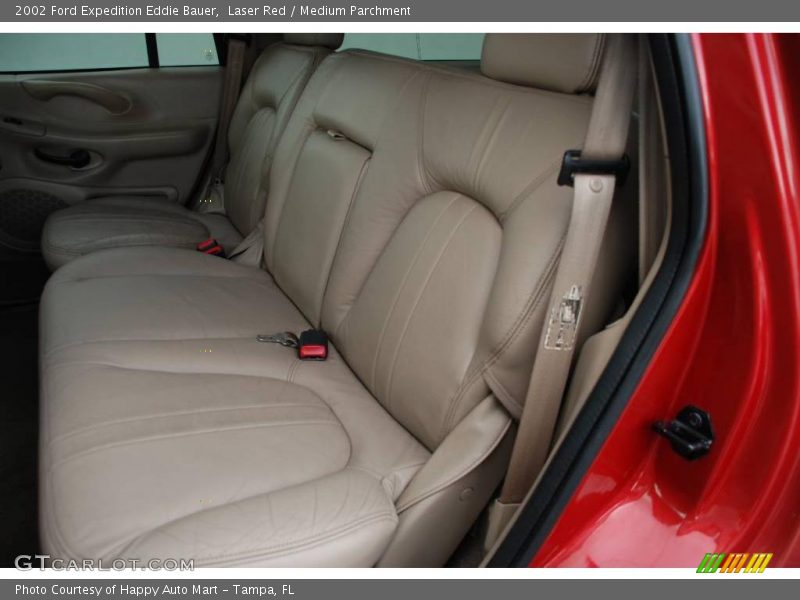 Laser Red / Medium Parchment 2002 Ford Expedition Eddie Bauer
