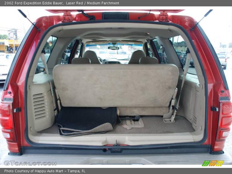 Laser Red / Medium Parchment 2002 Ford Expedition Eddie Bauer