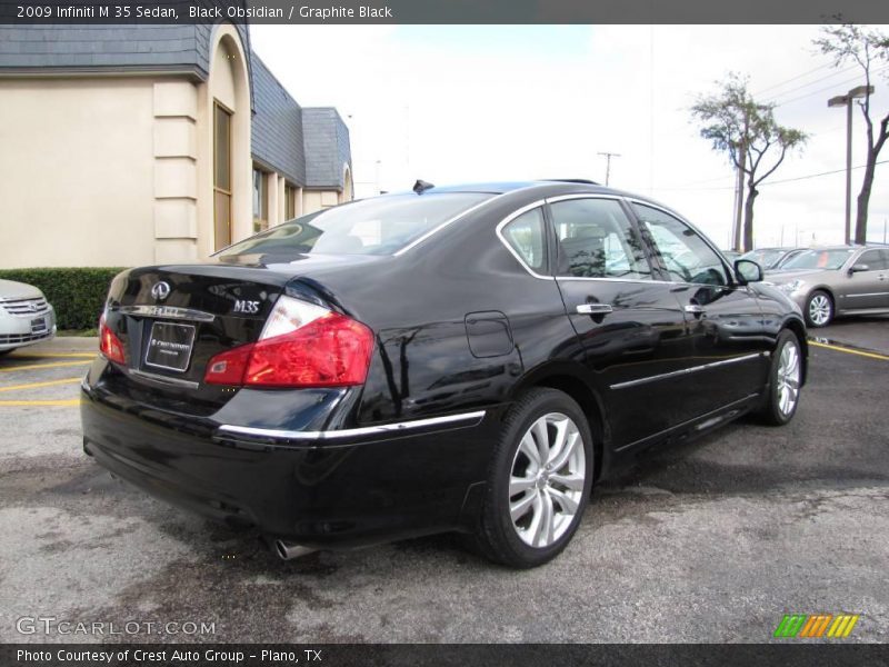Black Obsidian / Graphite Black 2009 Infiniti M 35 Sedan