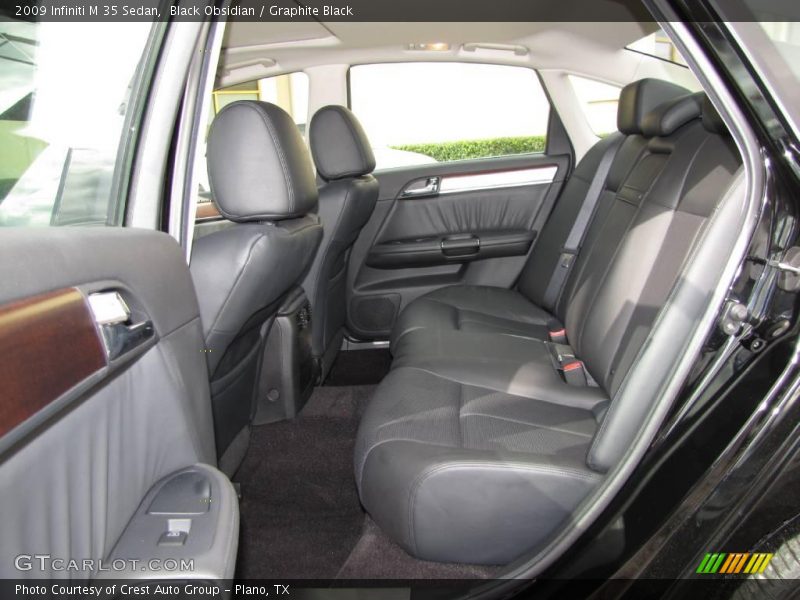 Black Obsidian / Graphite Black 2009 Infiniti M 35 Sedan
