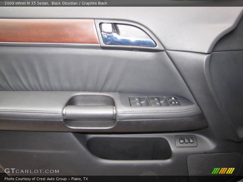 Black Obsidian / Graphite Black 2009 Infiniti M 35 Sedan