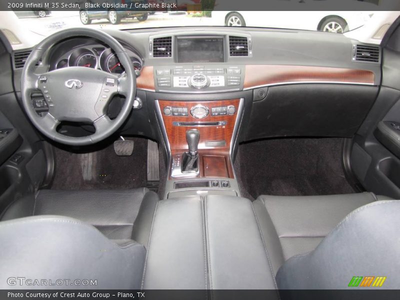 Black Obsidian / Graphite Black 2009 Infiniti M 35 Sedan