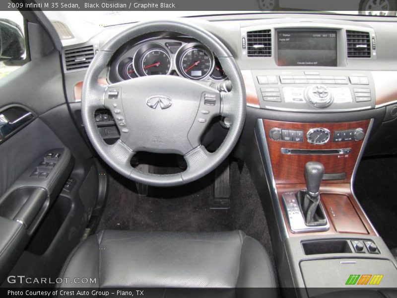 Black Obsidian / Graphite Black 2009 Infiniti M 35 Sedan
