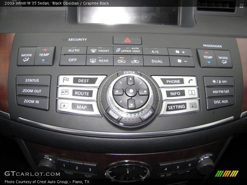Black Obsidian / Graphite Black 2009 Infiniti M 35 Sedan